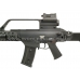 JG G39 KVE AEG Sniper Rifle with Scope and RIS Rail (JG-1738 - Black)